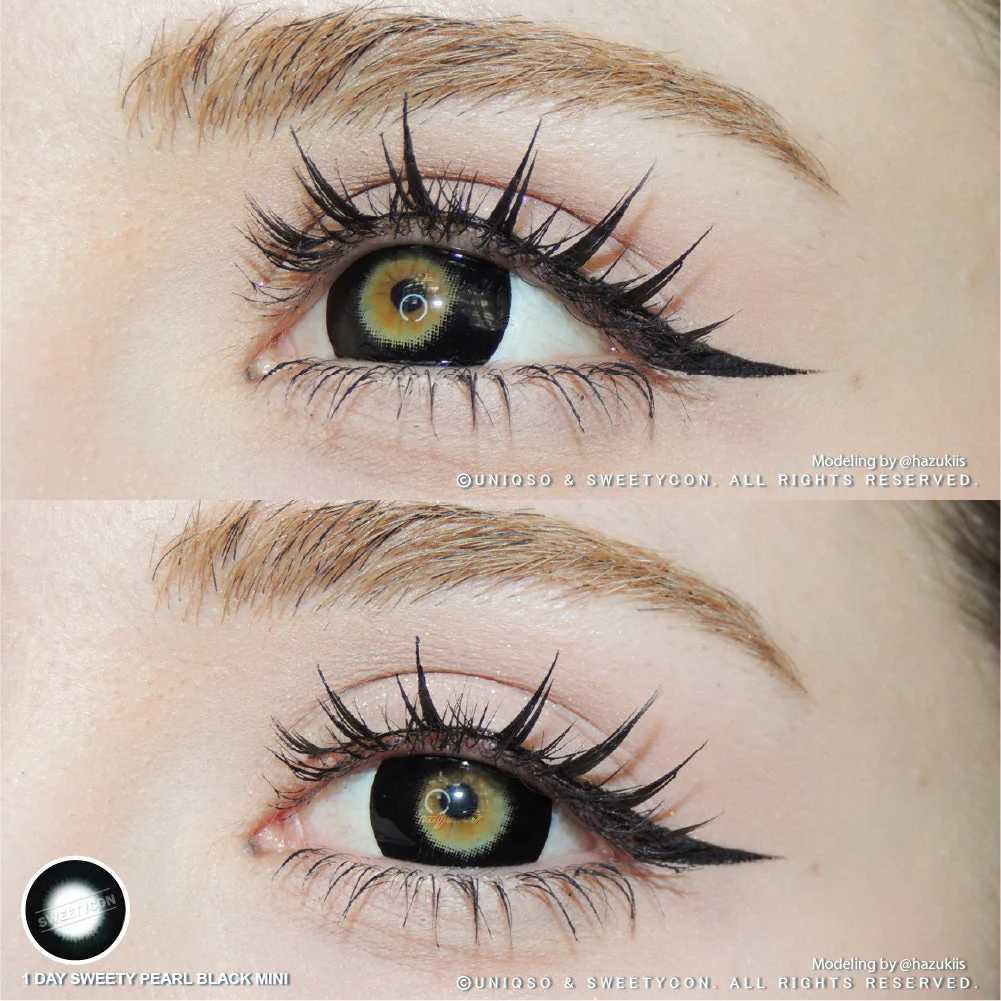 1 Day Sweety Pearl Black Mini (10 lenses/pack) - Image 3