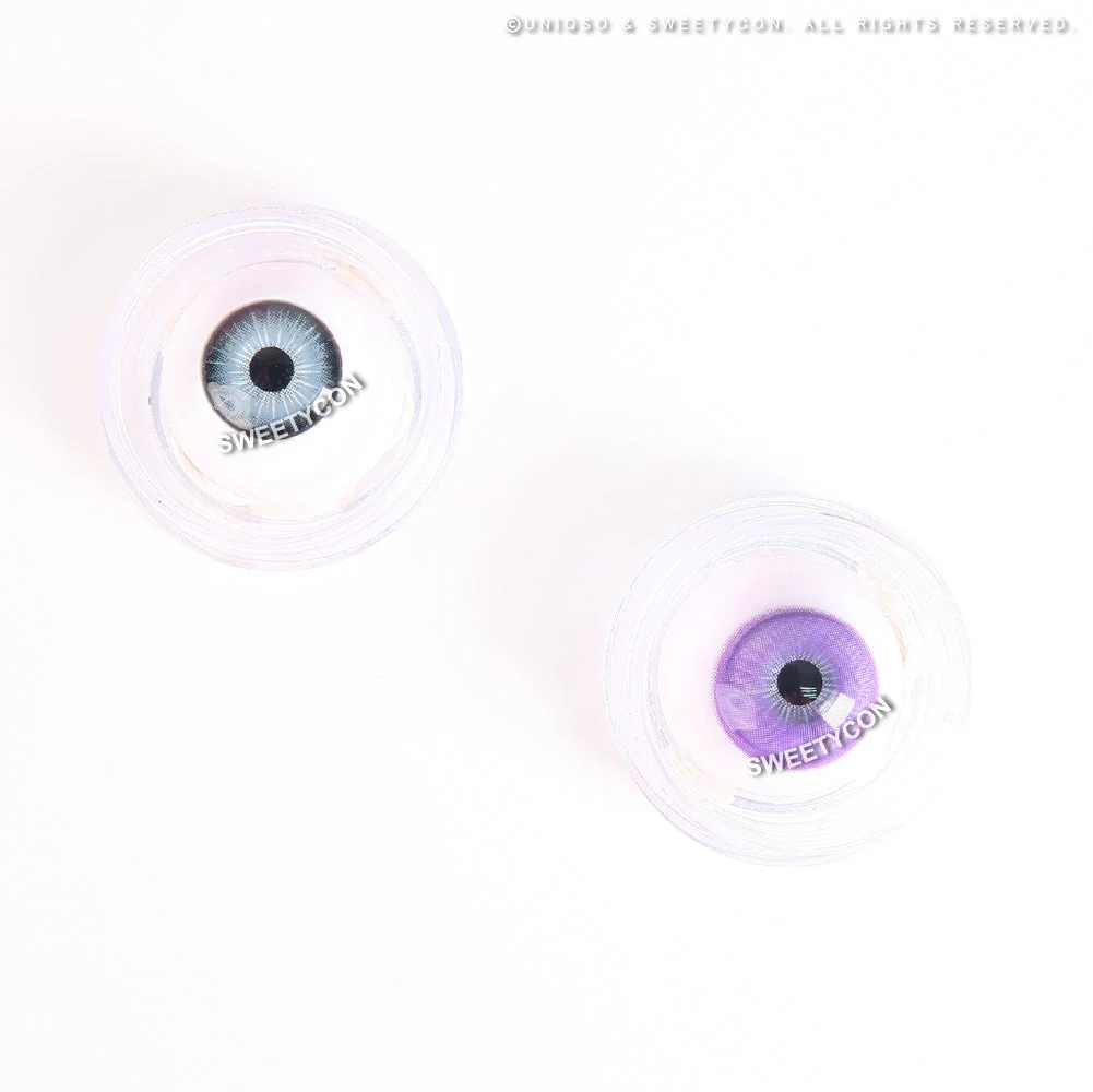 1 Day Sweety Star Tears Blue Violet (2 or 10 lenses/pack) - Image 4