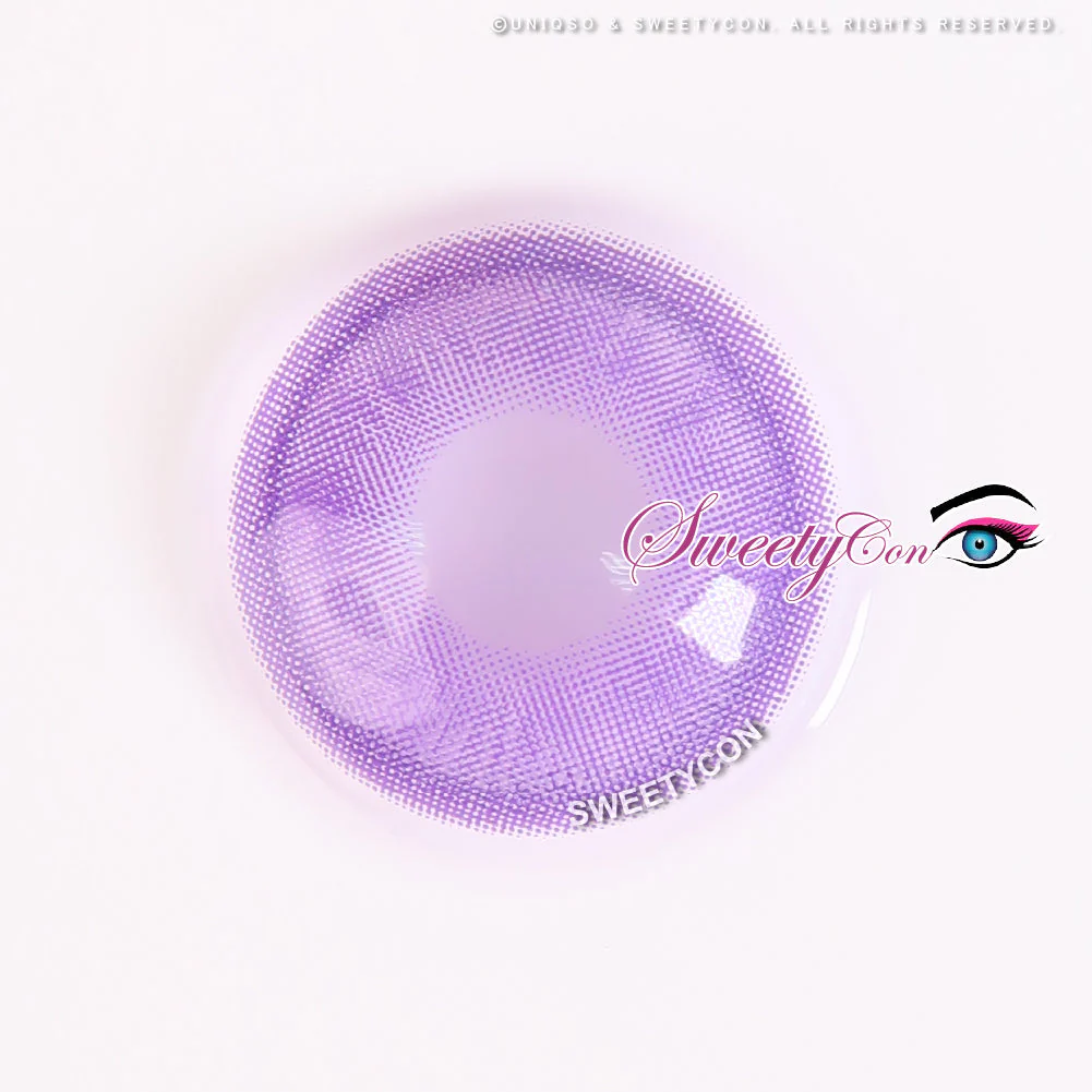 1 Day Sweety Star Tears Blue Violet (2 or 10 lenses/pack) - Image 5