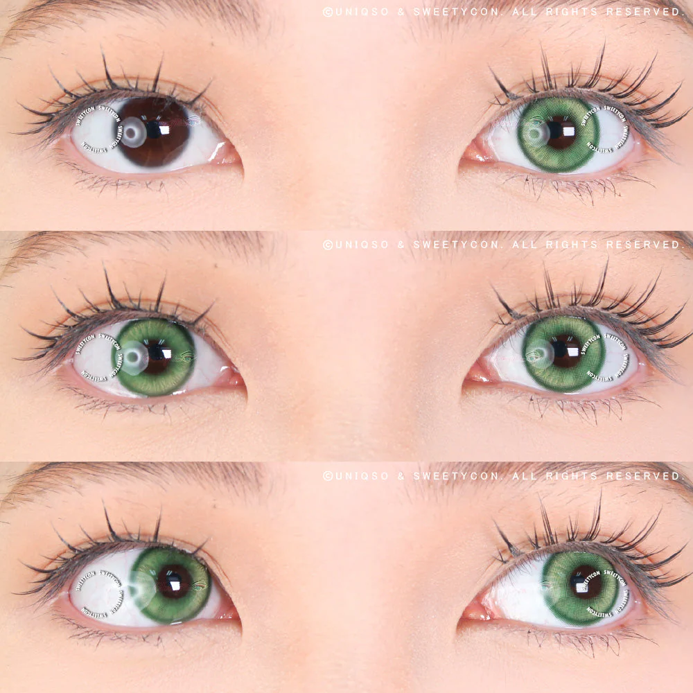 1 Day Sweety Star Tears Green (2 or 10 lenses/pack) - Image 2