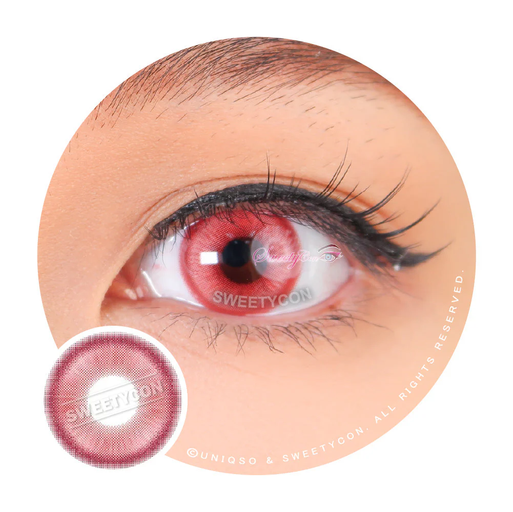 1 Day Sweety Star Tears Red (2 or 10 lenses/pack)