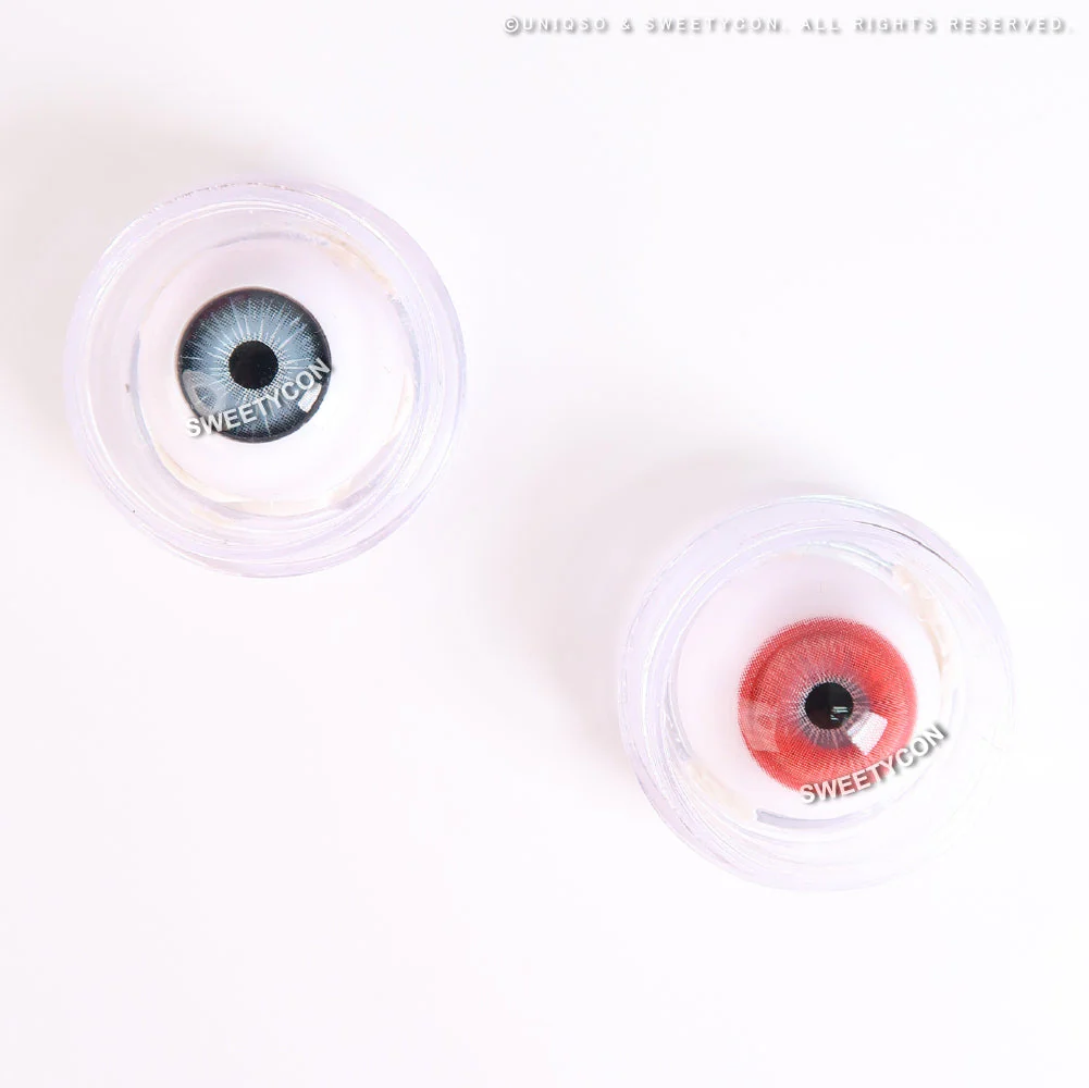 1 Day Sweety Star Tears Red (2 or 10 lenses/pack) - Image 2
