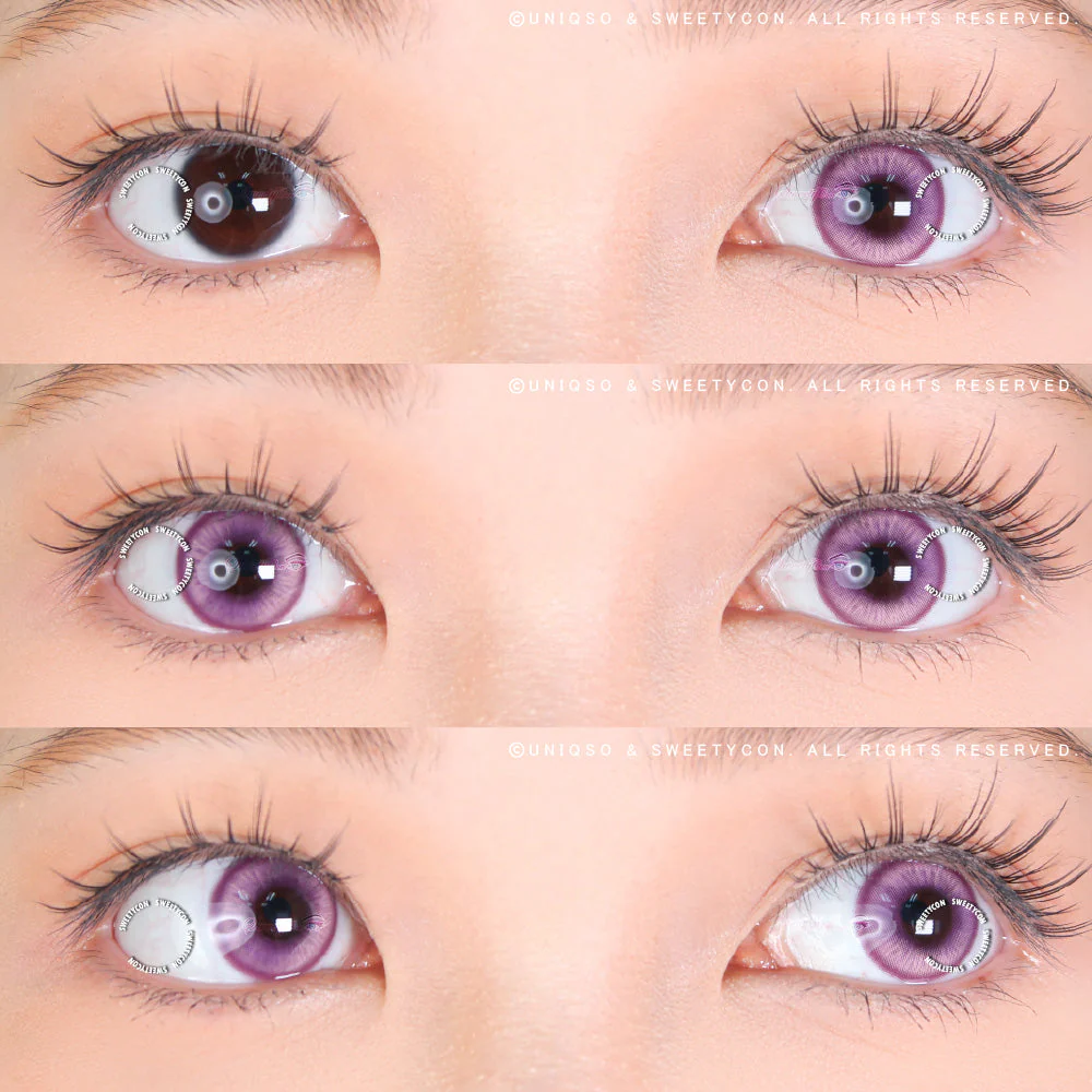 1 Day Sweety Star Tears Violet (2 or 10 lenses/pack) - Image 2