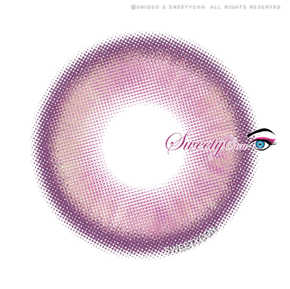 1 Day Sweety Star Tears Violet (2 or 10 lenses/pack) - Image 6
