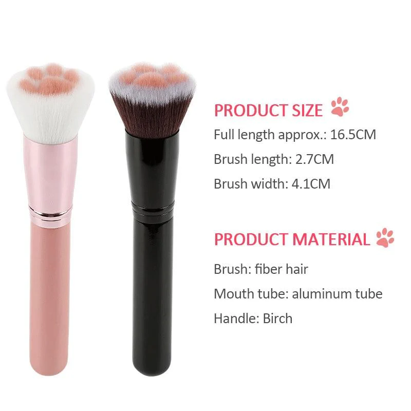Cute Cat Paw Makeup Brush - Image 6