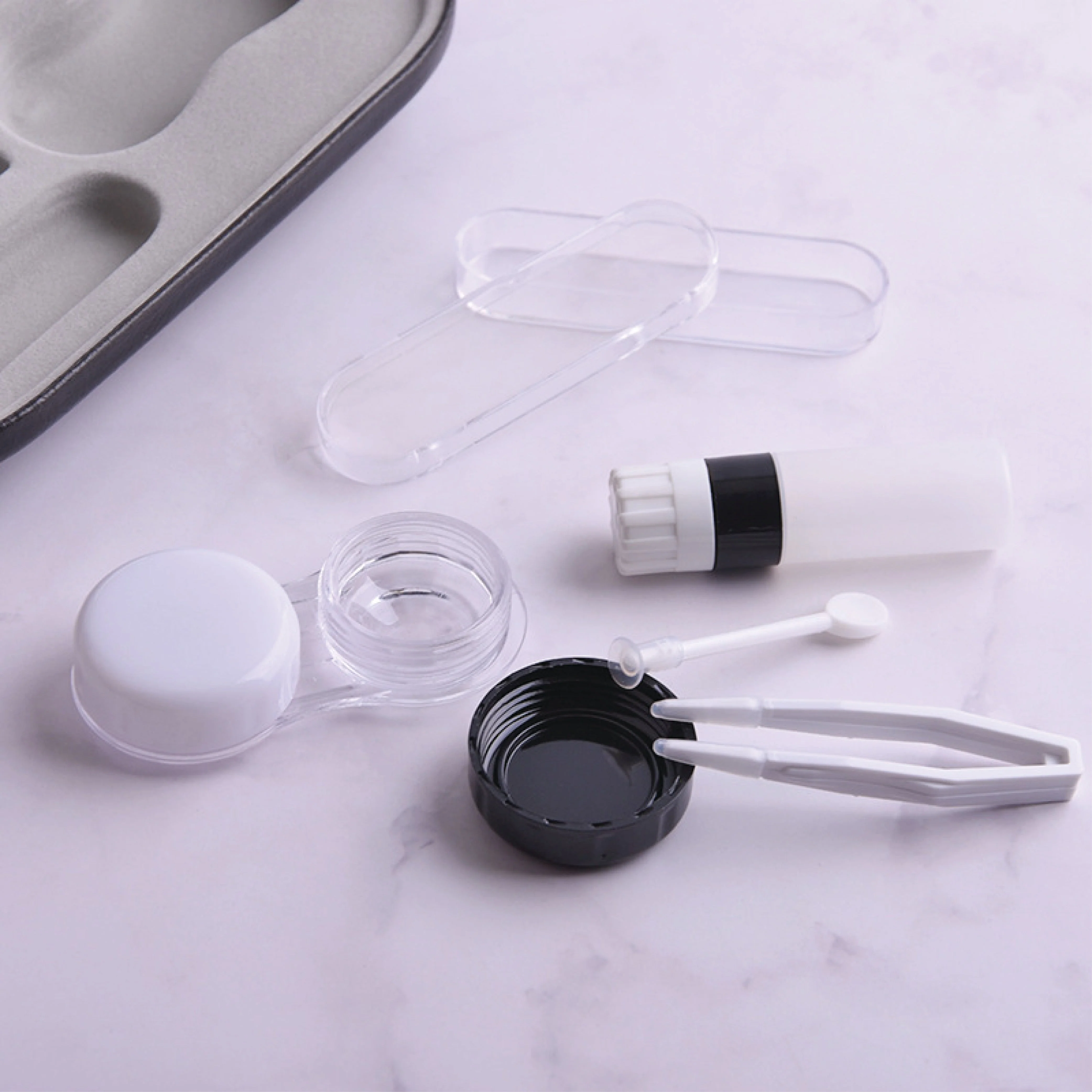 2 In-1 Case For Eyeglasses & Contact Lenses - Image 4