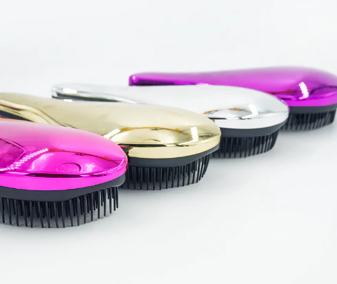 15CM Ergonomic Design Electroplate Wig Comb - Image 10