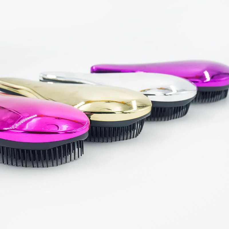 15CM Ergonomic Design Electroplate Wig Comb - Image 7