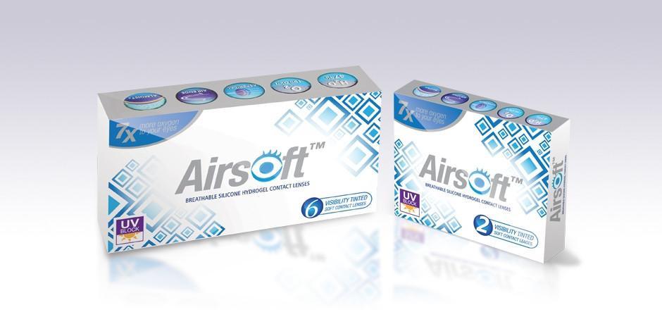 Airsoft Silicone Hydrogel Clear Lens - Image 2
