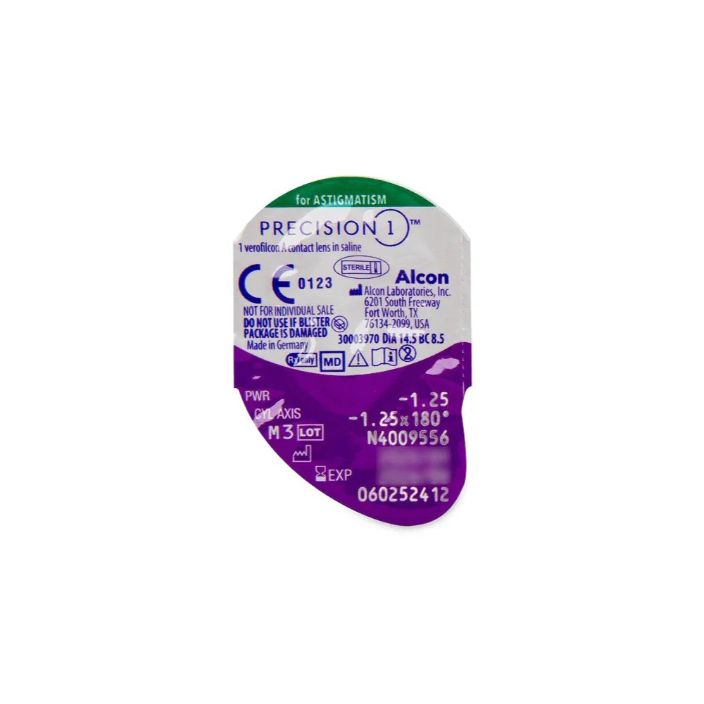 Alcon PRECISION1® for Astigmatism (30 lenses/pack) - Image 2