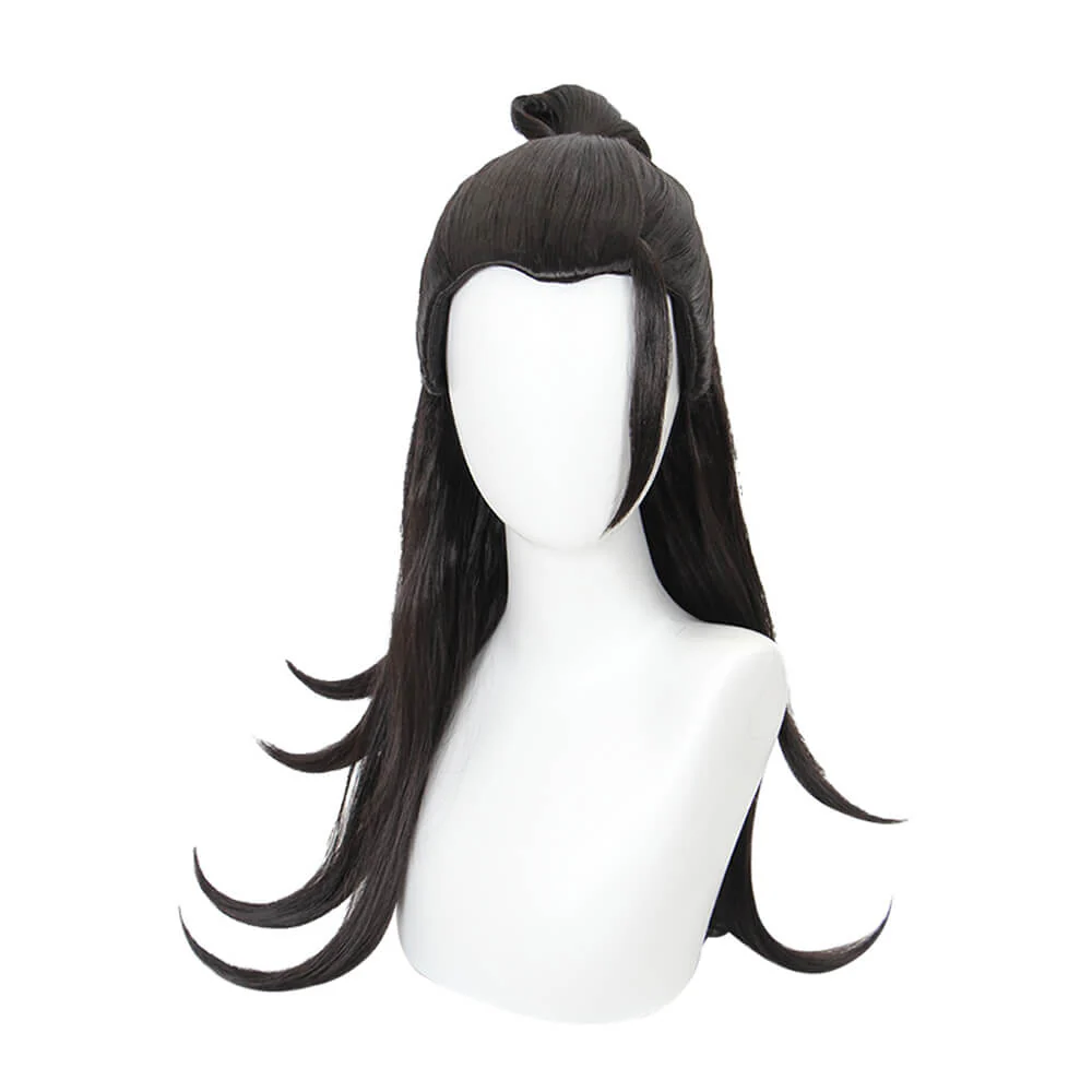 Anime Black Cosplay Wig CS458K - Image 4