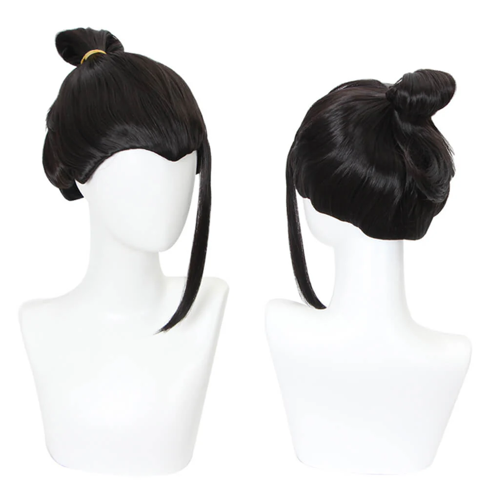 Anime Black Cosplay Wig CS 458L