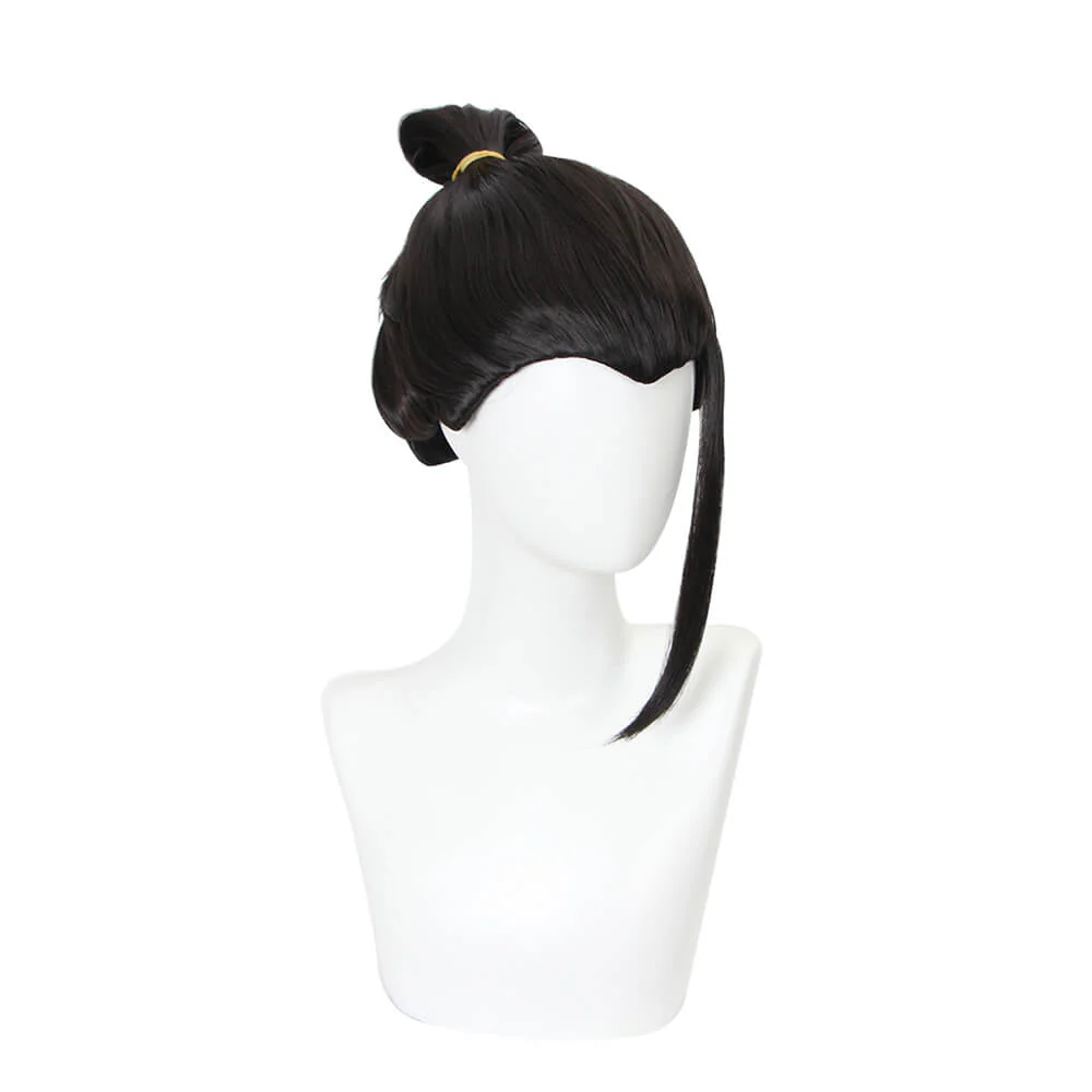Anime Black Cosplay Wig CS 458L - Image 2