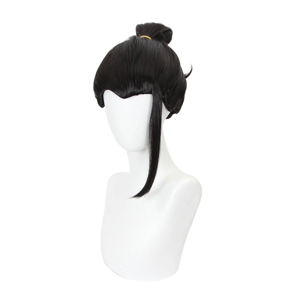 Anime Black Cosplay Wig CS 458L - Image 4
