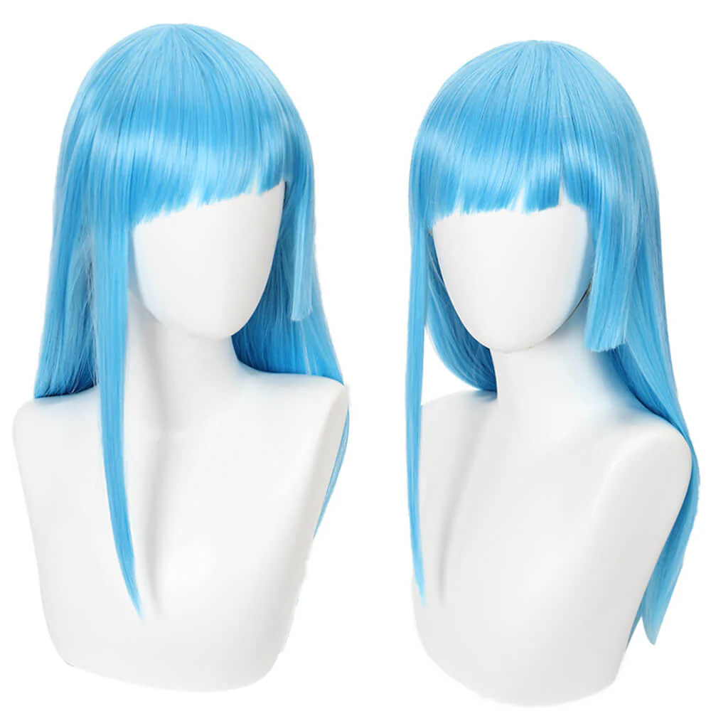 Anime Blue Cosplay Wig CS 458J