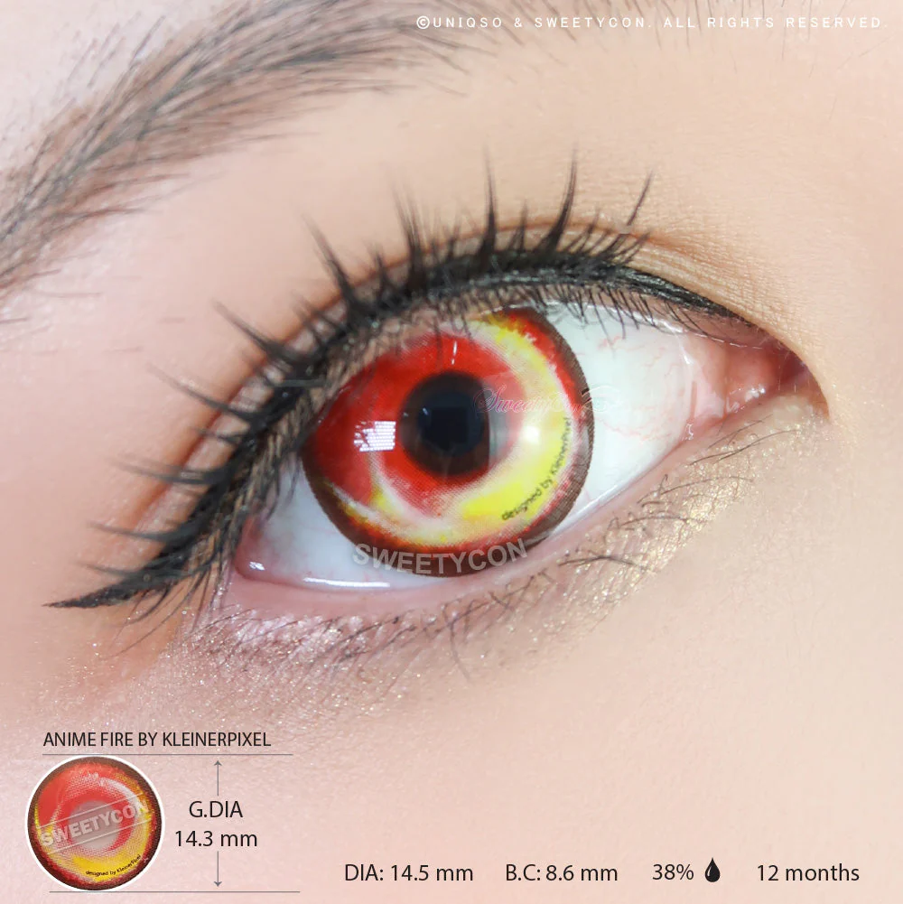 Anime Fire by KleinerPixel (1 lens/pack) - Image 3