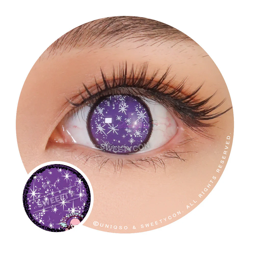 Anime Sparkle Violet V2 by KleinerPixel (1 lens/pack)