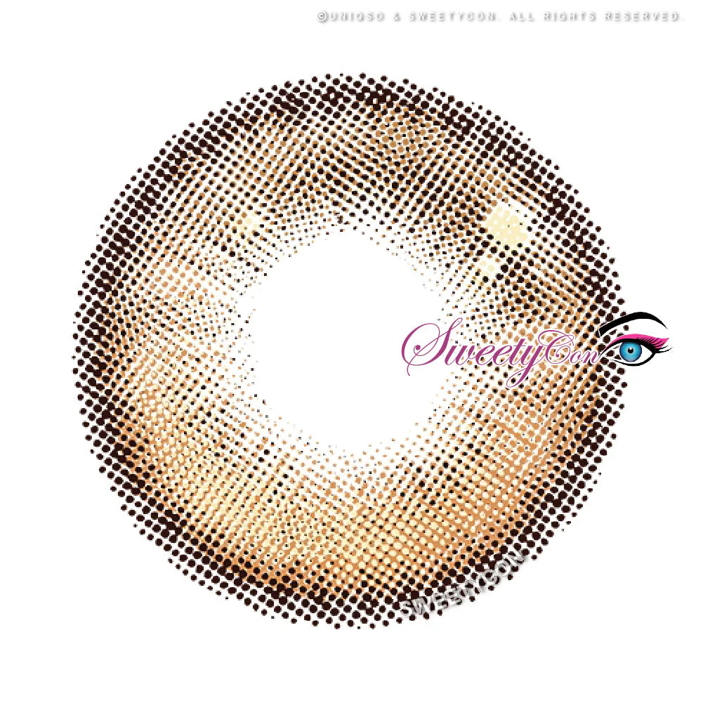 Sweety Anime Tear Orange Gold (1 lens/pack) - Image 6