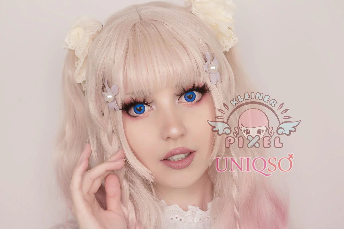 Anime Yandere Blue by KleinerPixel (1 lens/pack) - Image 3