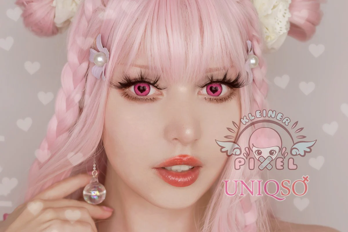 Anime Yandere Pink by KleinerPixel (1 lens/pack) - Image 3