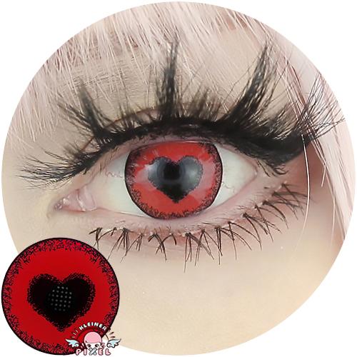 Anime Yandere Red by KleinerPixel (1 lens/pack)