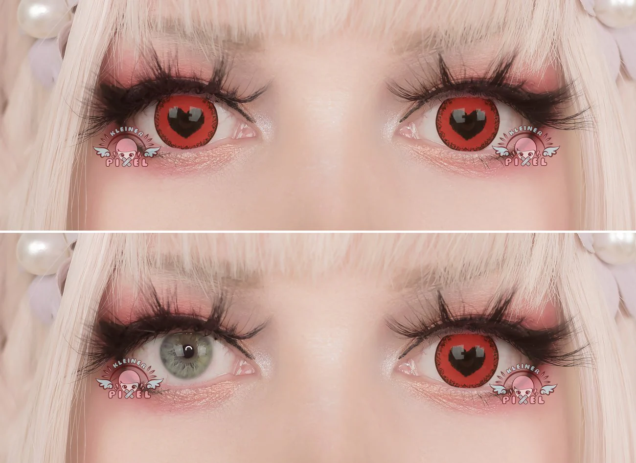 Anime Yandere Red by KleinerPixel (1 lens/pack) - Image 2