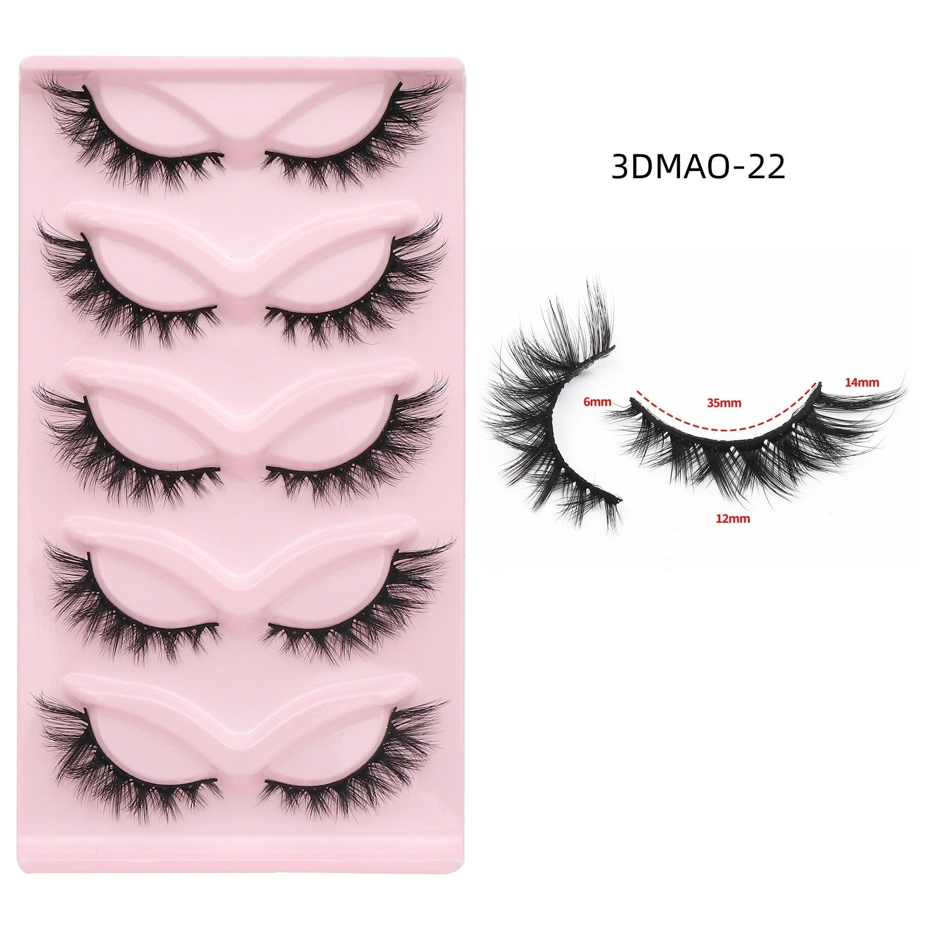 Catstrike Volume Cross Eyelashes