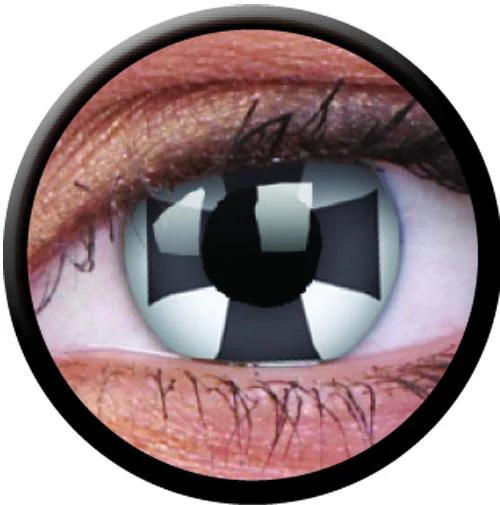 Colorvue Crazy Black Cross (2 lenses/pack)