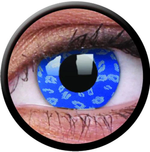 Colorvue Crazy Blue Leopard (2 lenses/pack)