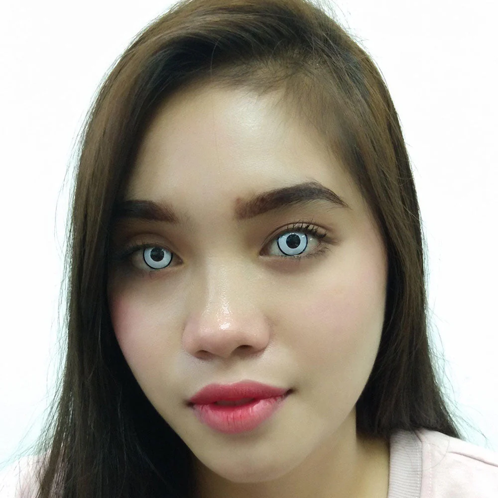 Colorvue Crazy White Zombie - 3 Months (Prescription) (2 lenses/pack) - Image 3