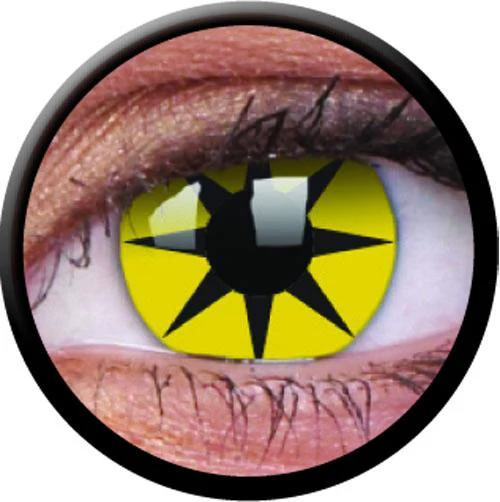 Colorvue Crazy Yellow Star (2 lenses/pack)