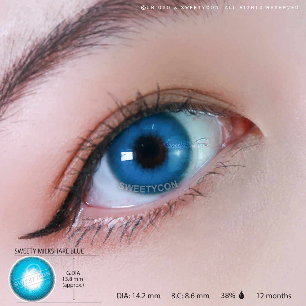 Sweety Milkshake Blue (1 lens/pack) - Image 4