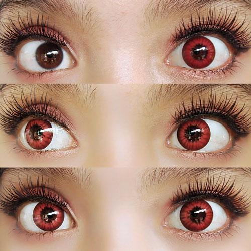 Coscon Crazy with Power - Electro Red (1 lens/pack) - Image 2
