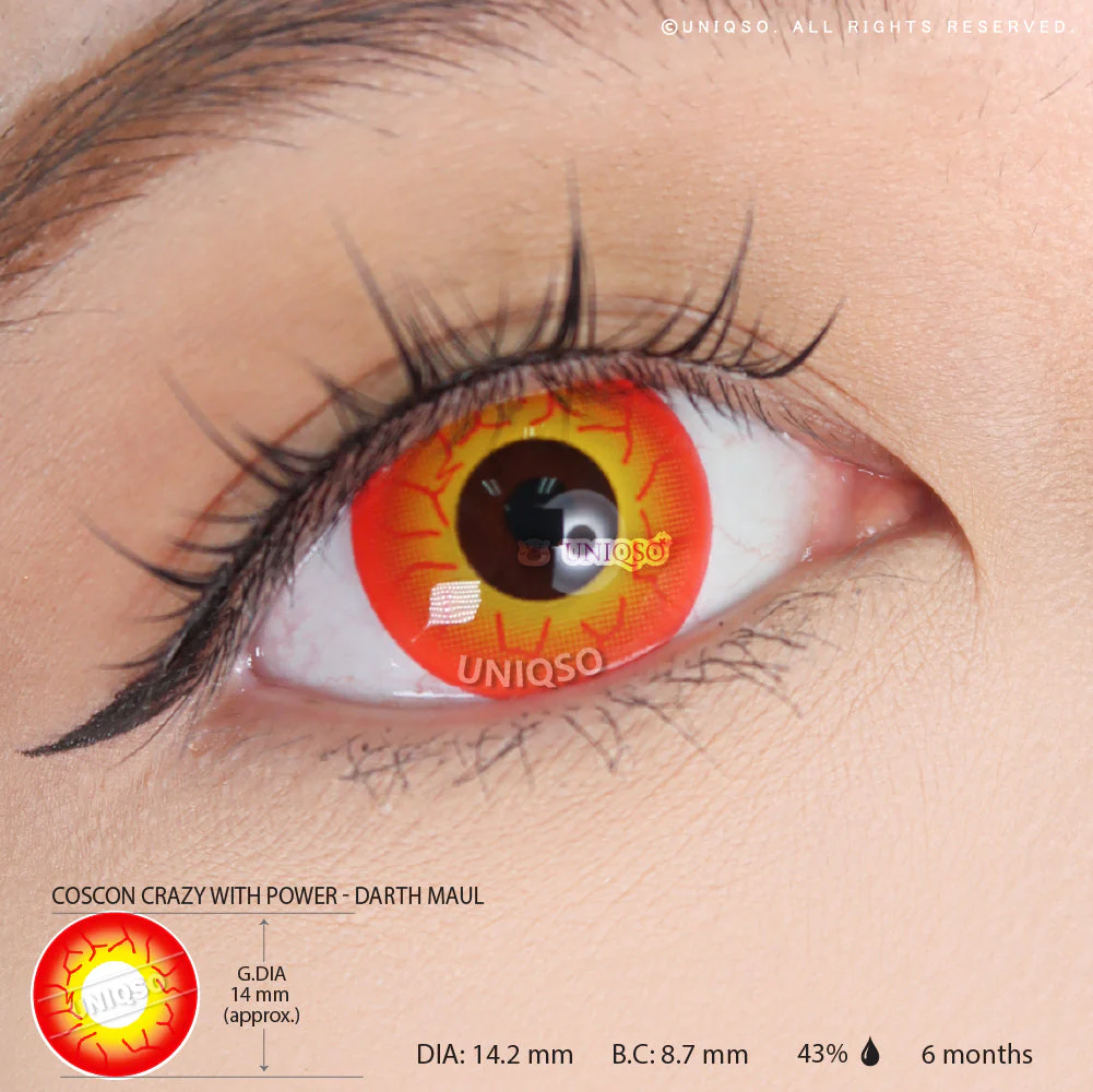 Coscon Crazy with Power - Inferno Crack (1 lens/pack) - Image 3
