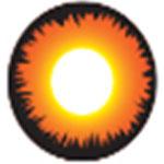 Coscon Crazy with Power - Orange Werewolf (1 lens/pack)