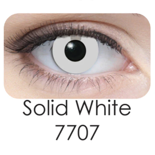 Coscon Crazy with Power - Solid White (1 lens/pack)