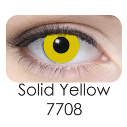 Coscon Crazy with Power - Solid Yellow (1 lens/pack)