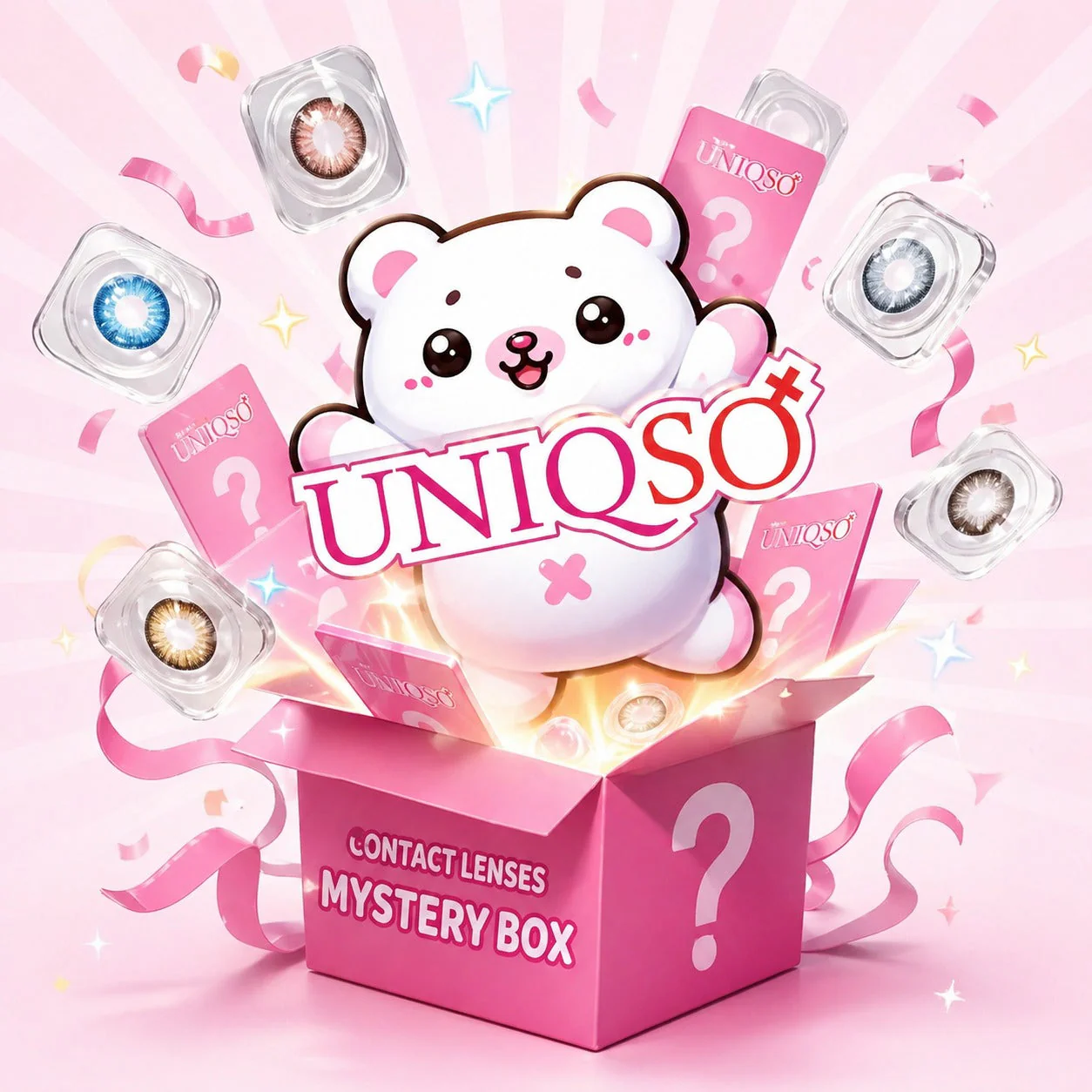 Cosmetic Lenses Mystery Box (2 lenses/pack)