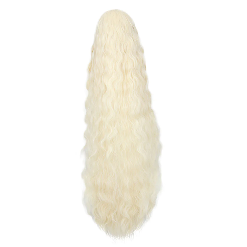 Waist Length Wavy Beige Lolita Wig 489C - Image 5