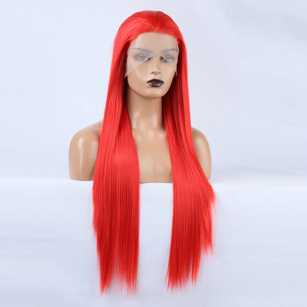 Crimson Blush Front Lace Wig - Image 2