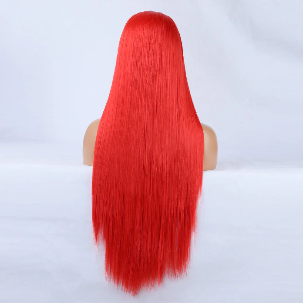 Crimson Blush Front Lace Wig - Image 5