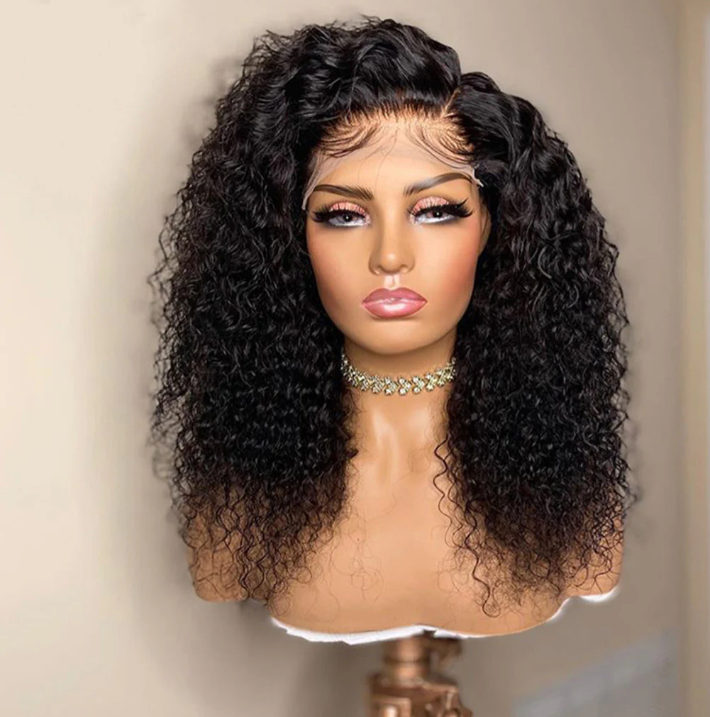 Premium Wig - Dazzling Curls Small Volume Front Lace Wig - Image 3