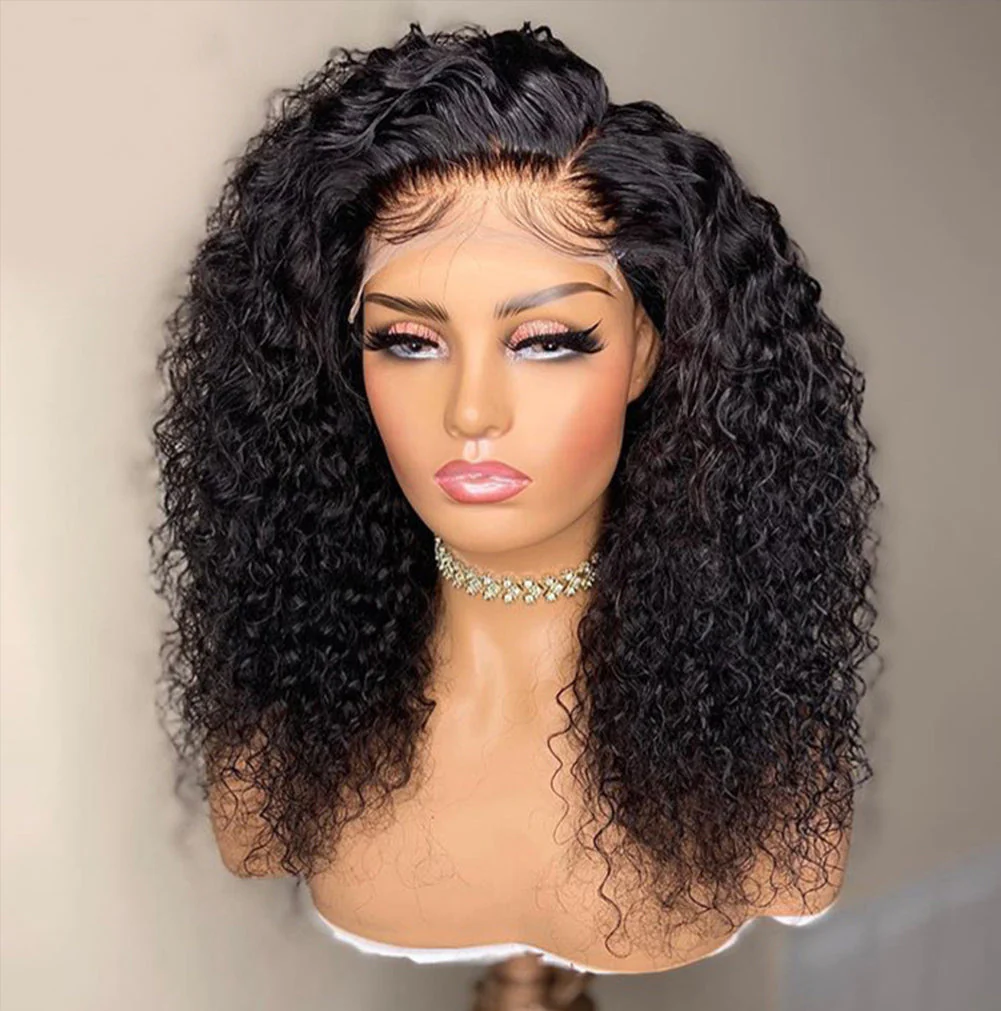 Premium Wig - Dazzling Curls Small Volume Front Lace Wig - Image 4