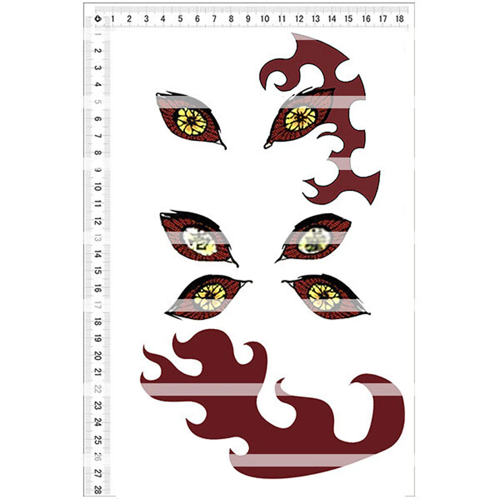 Demon Killer Tattoo Sticker Villain Moon - Image 2
