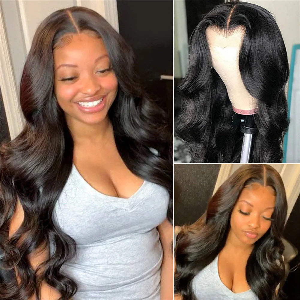 Premium Wig - Du-Jour Brown Black Lace Front - Image 2