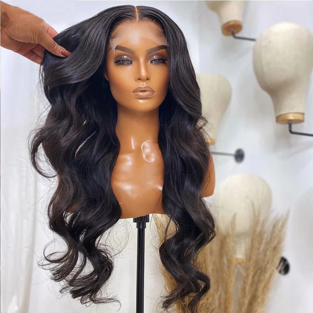 Premium Wig - Du-Jour Brown Black Lace Front - Image 3