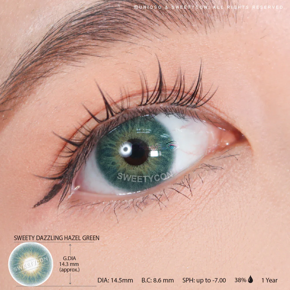Sweety Dazzling Hazel Green (1 lens/pack) - Image 3