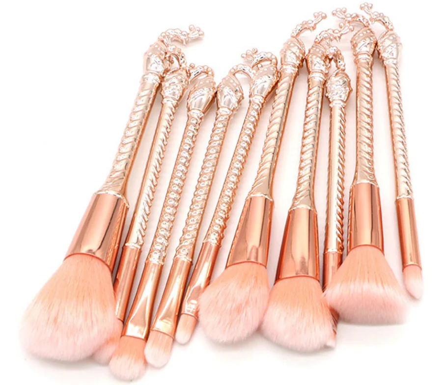 Peacock Mermaid Makeup Brush - Image 3