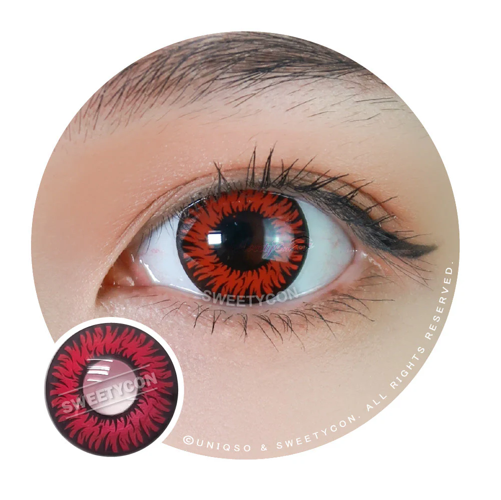 Sweety Crazy New Werewolf Red (1 lens/pack)
