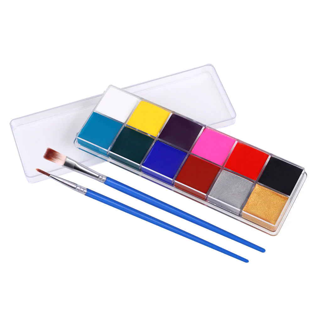 Fit Colors 12 Colors Water Soluble Face & Body Paint - Image 2